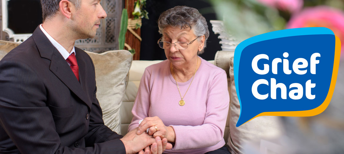 Grief Chat specialist bereavement service